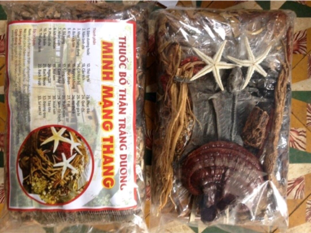 Thang thảo dược minh mạng thang 35 vị