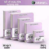 Marie’s | Sổ Vẽ Dày Không Trong Suốt cho Bút Acrylic và Vẽ Sơ Phác Nước 300g Giấy Bán Cotton