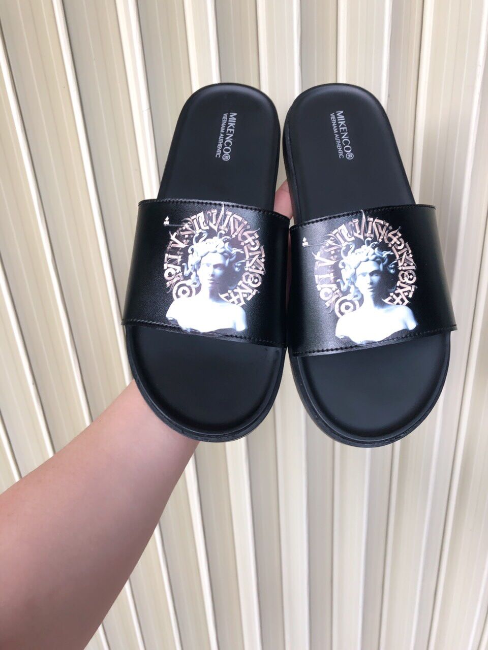 Dép Nam MIKENCO [ẢNH THẬT +KIỂM TRA]đế cao su ful size 38-43