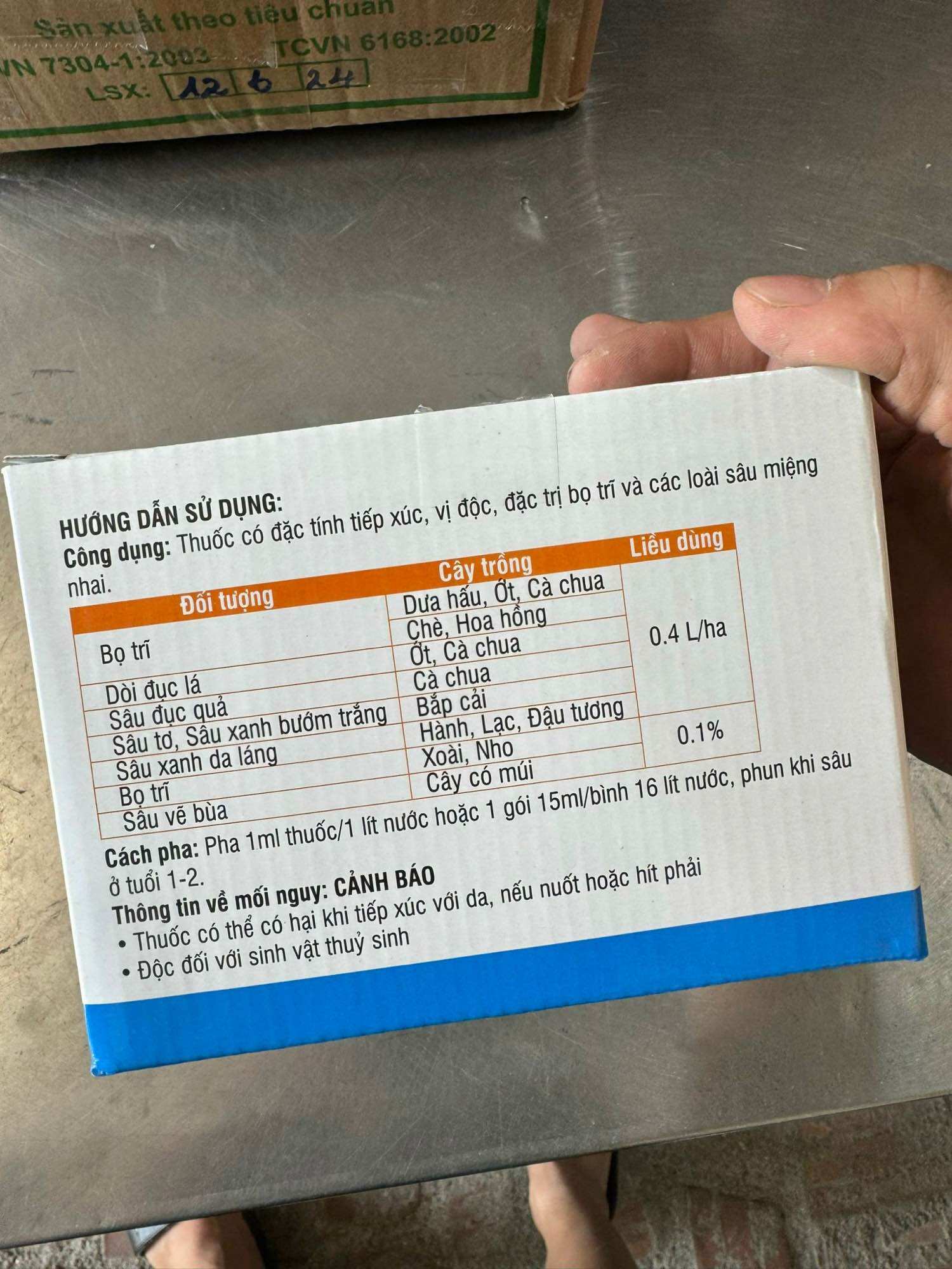 Thuốc trừ sâu sinh học Radiant 60SC (15ml)