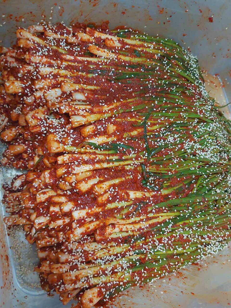 Kimchi hành lá MiMi