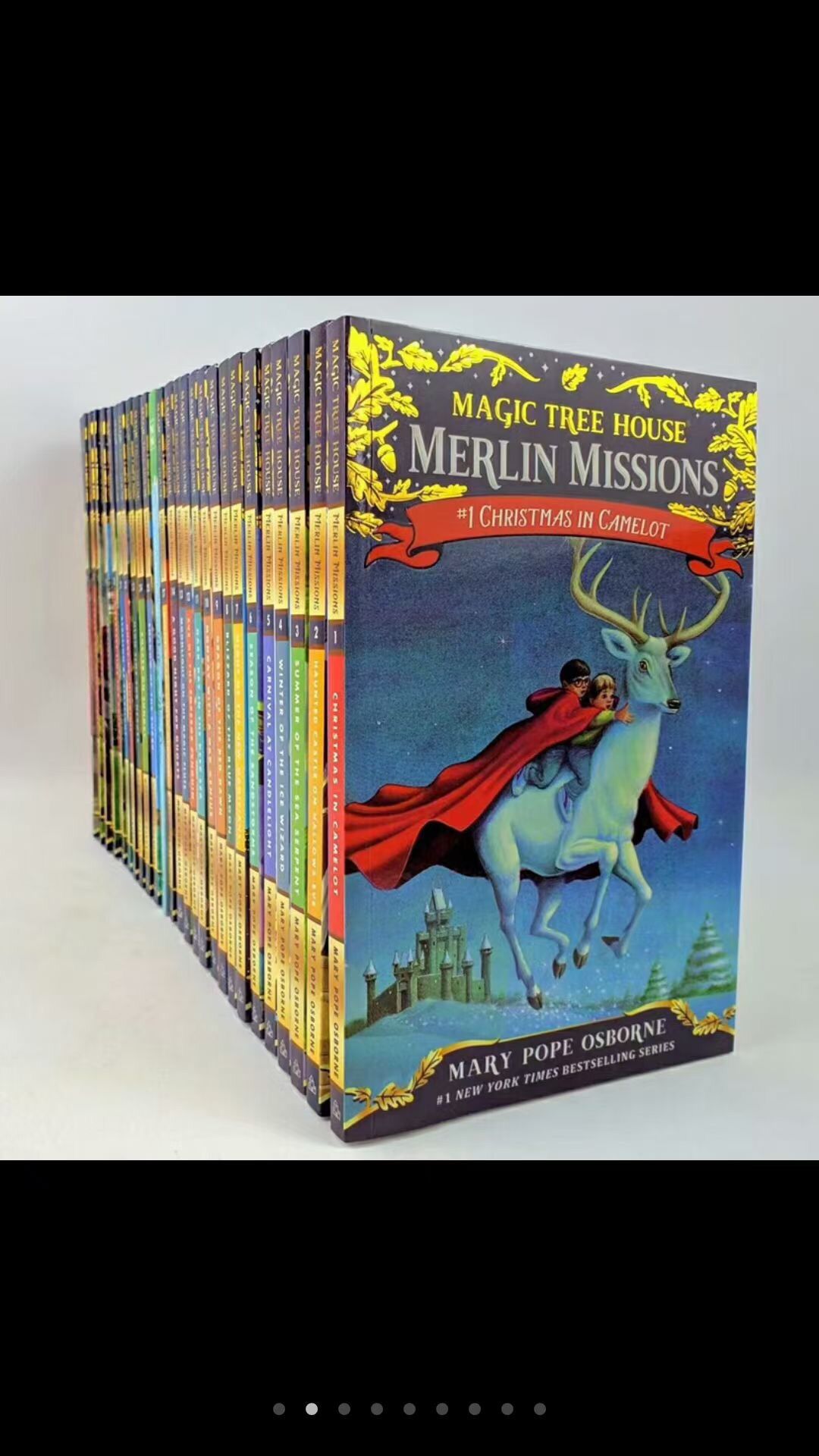 Magic tree house boxed set - merlin missions. sách nhập khẩu - part 2 - 1-27q