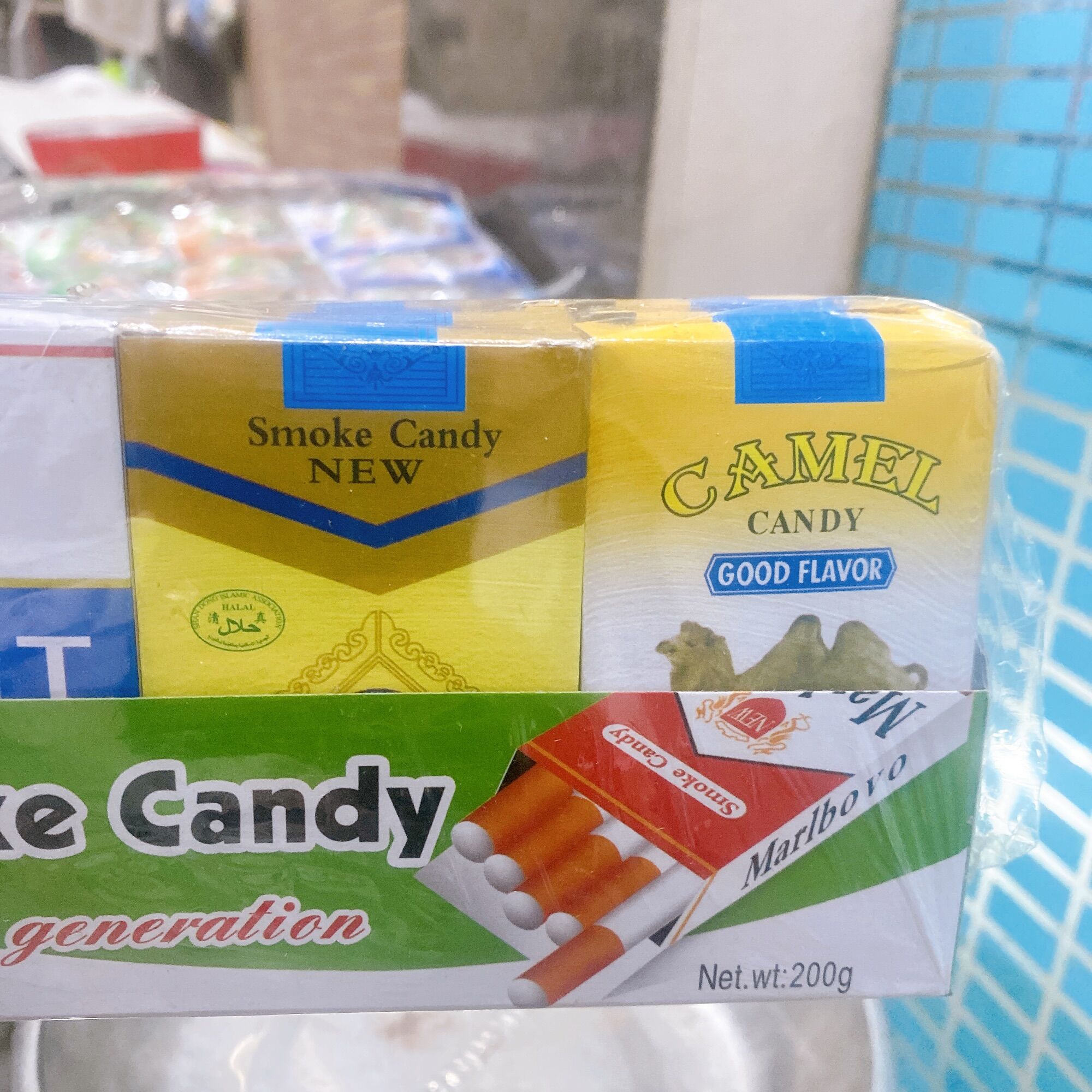 Vỉ 20 hộp kẹo xê trái cây