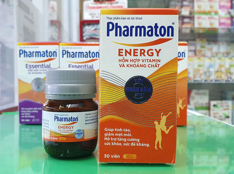 Pharmaton Energy HỖ TRỢ GIẢM CĂNG THẲNG MỆT MỎI