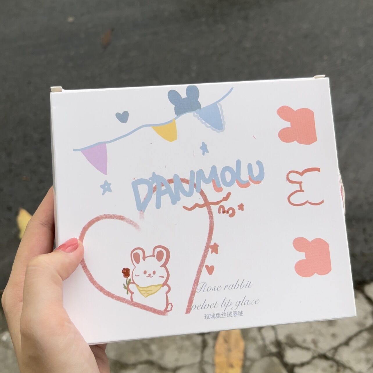 SET 6 SON DANMOLU CHÍNH HÃNG MÀU CỰC ĐẸP