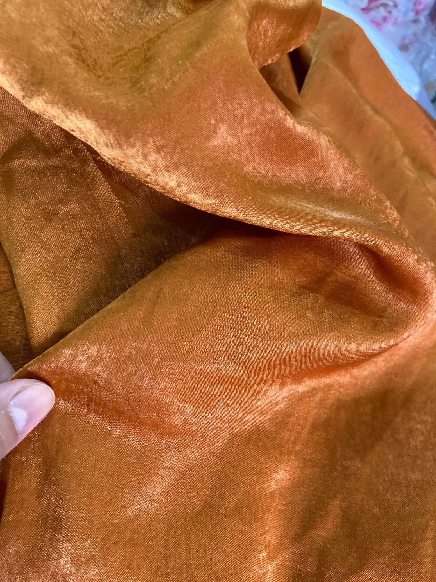 [HCM]70cm lụa mango chấm bi khổ 1m5(50)