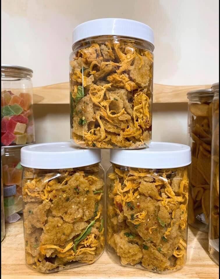 Cơm cháy khô gà