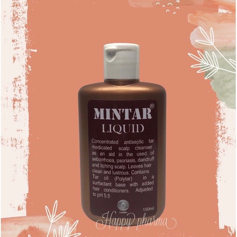 Dầu gội Mintar Liquid (Sạch gàu, hết ngứa, sạch vảy nến)
