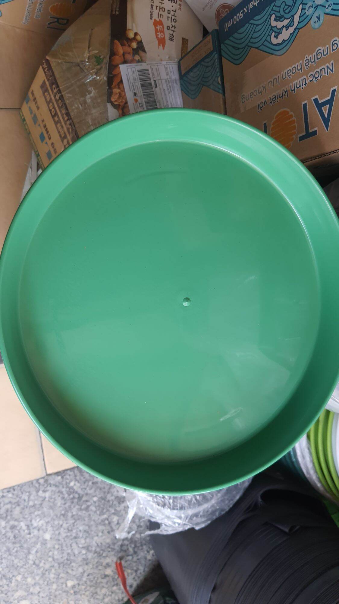 dĩa lót chậu trồng cây đk 32cm