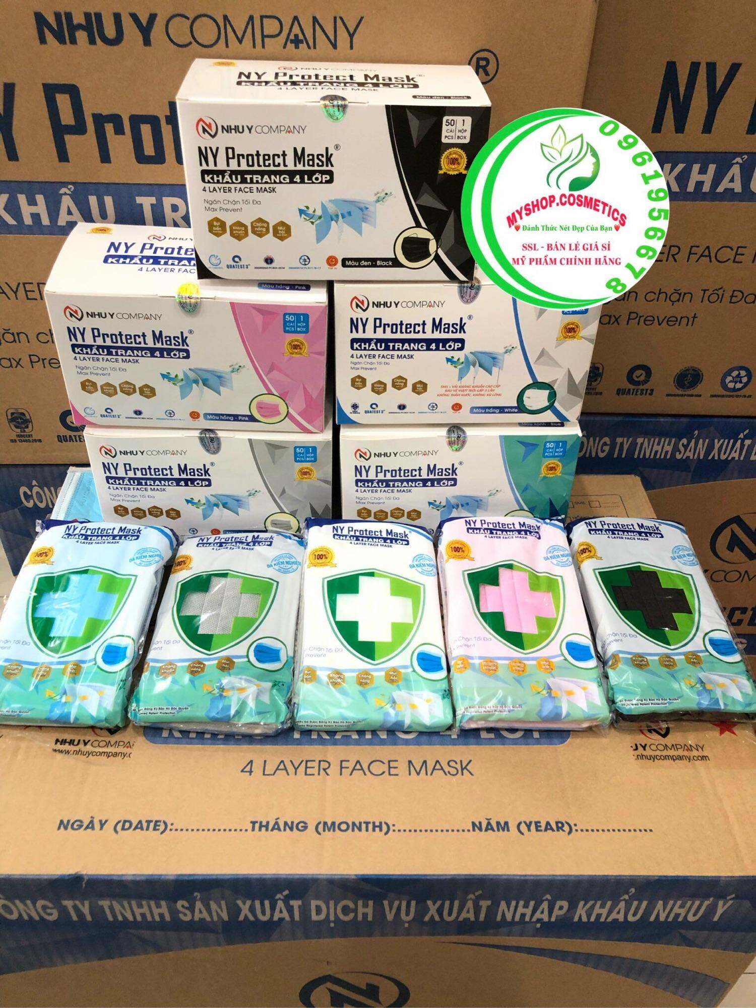 KHẨU TRANG Y TẾ 4 LỚP NHƯ Ý