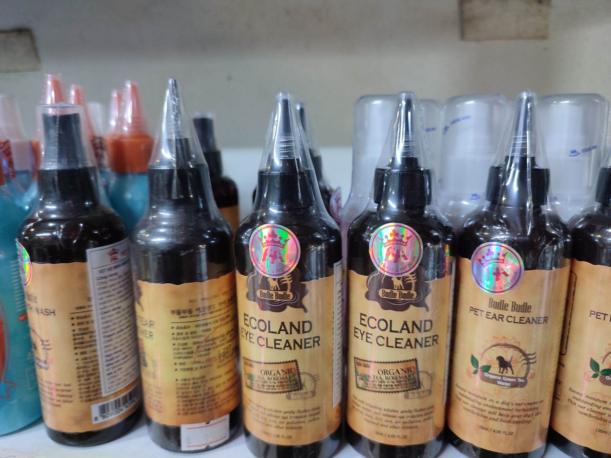 [HCM]Dung dịch vê sinh mắt cho cún ECOLAND EYE CLEANER