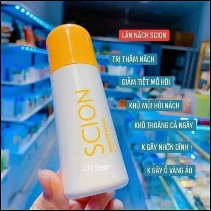 LĂN KHỬ MÙI, LĂN NÁCH SCION