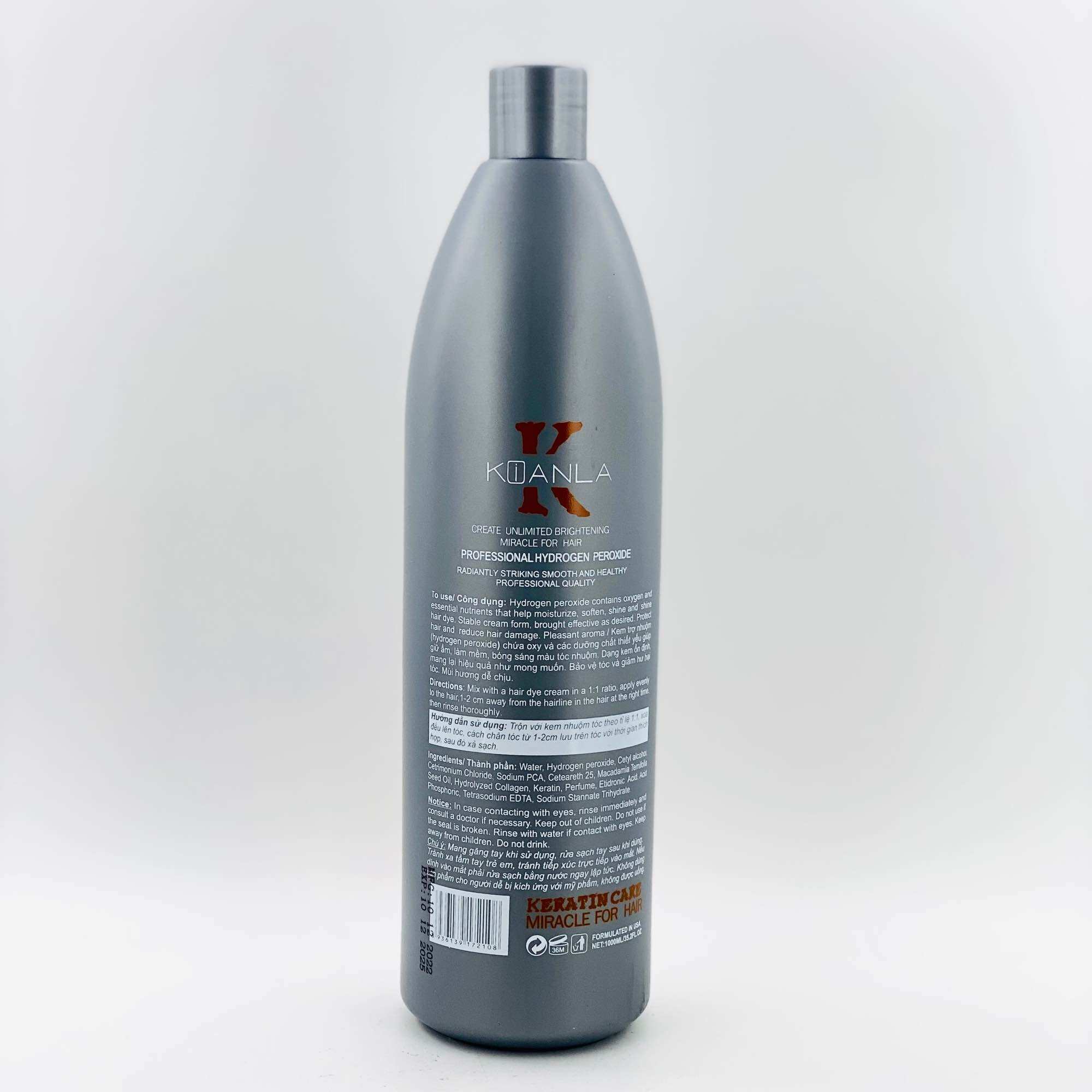 Oxy trợ nhuộm tóc KiANLA 1000ml