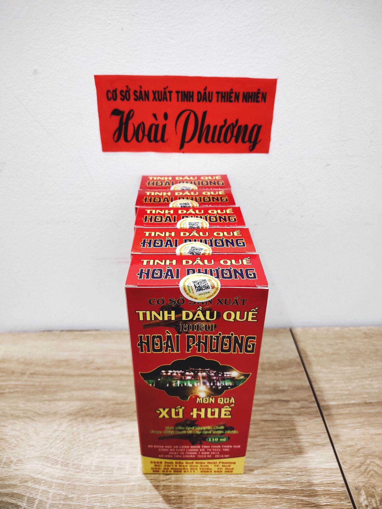 Tinh dầu QUẾ nguyên chất Hoài Phương 100ml
