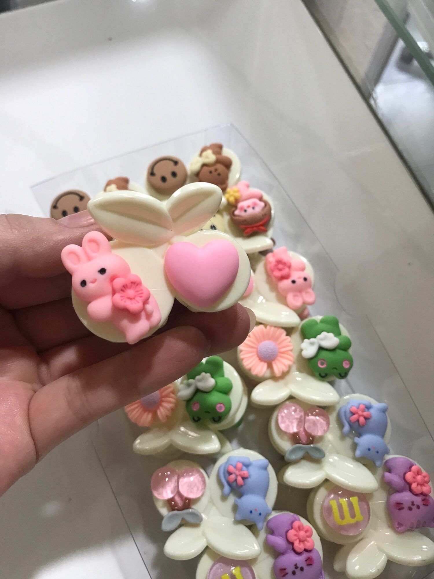 Kẹp tóc cherry cho bé gái đủ màu sắc đủ hình