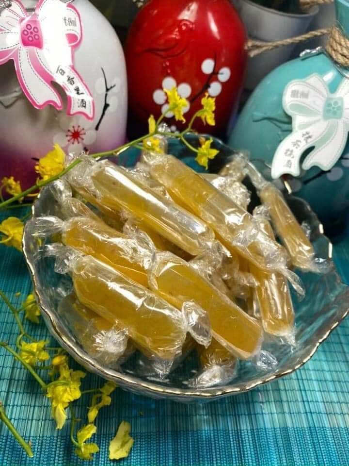 Mứt gừng sợi dẻo viên 500g