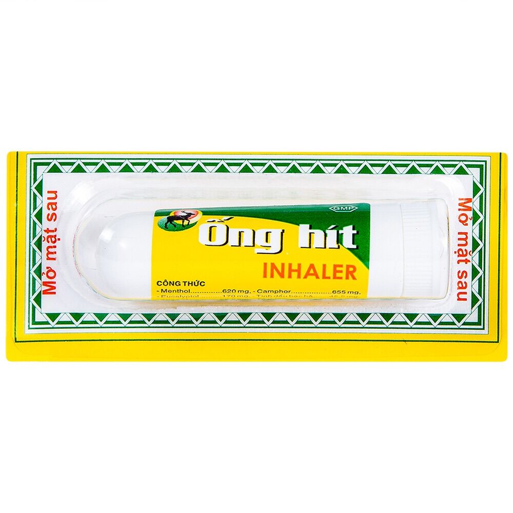 Ống hít mũi Inhaler Pharmedic (cam kết chính hãng 1 đổi 1)
