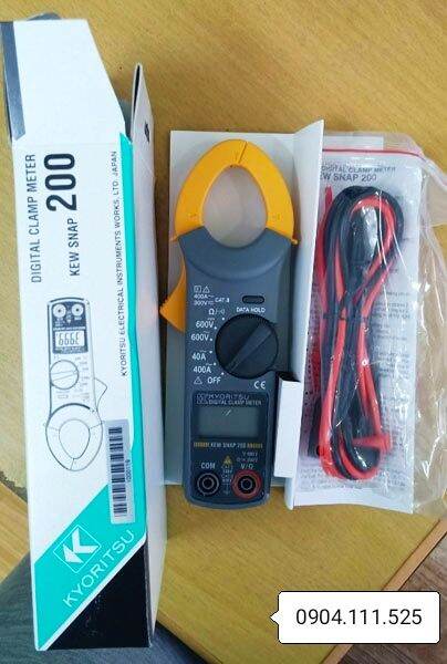 [Hcm]Kyoritsu Kn-200 Ac Current Clamp Meter (400A)