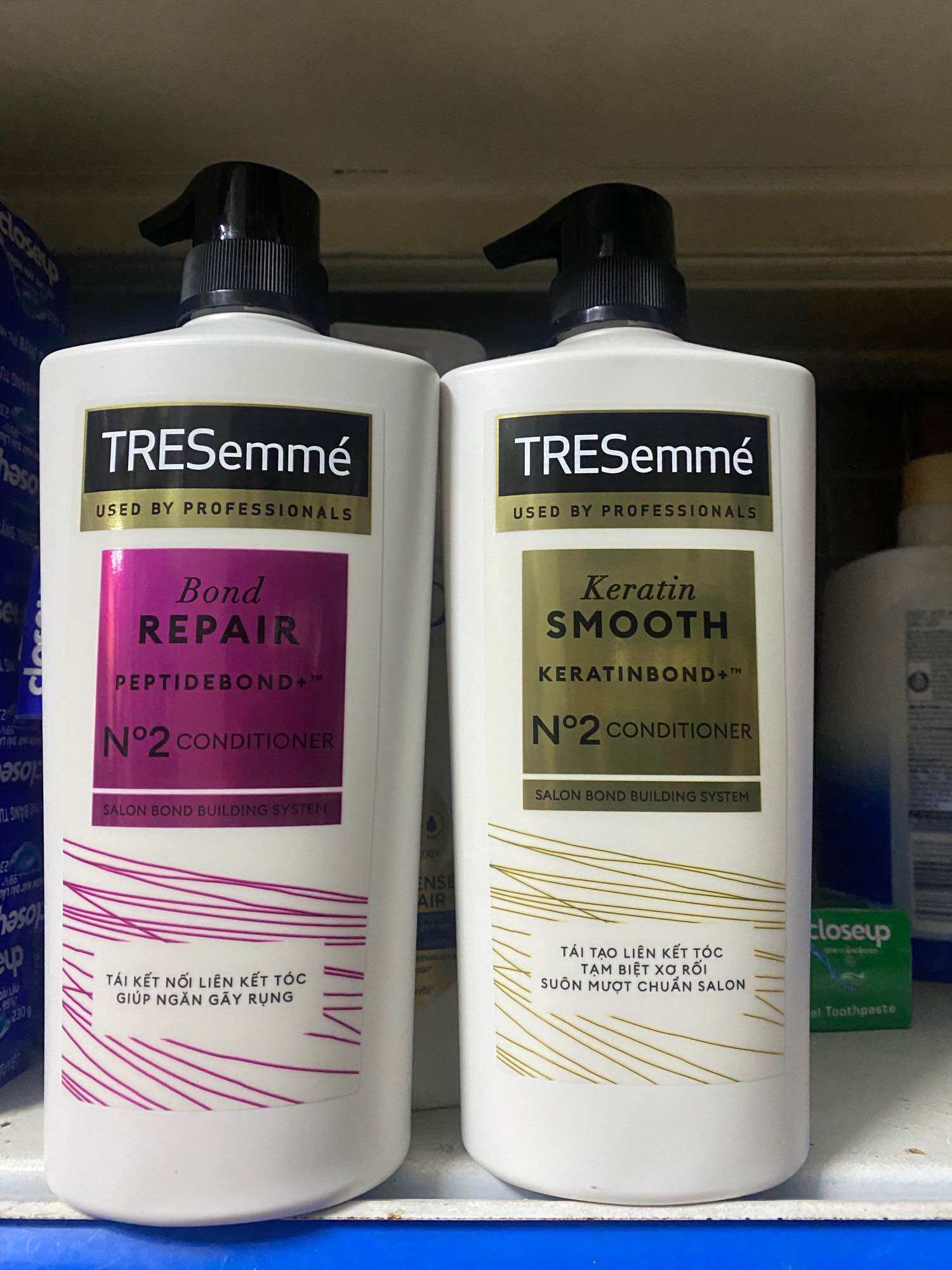 Dầu xả tresemme 640g Keratin smooth bond/bond repair/keratin smooth