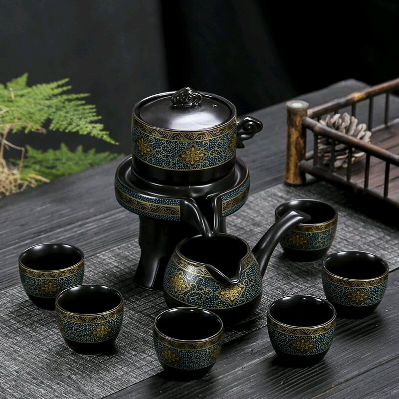 Bộ ấm chén pha trà cối xay , Bộ ấm trà đạo