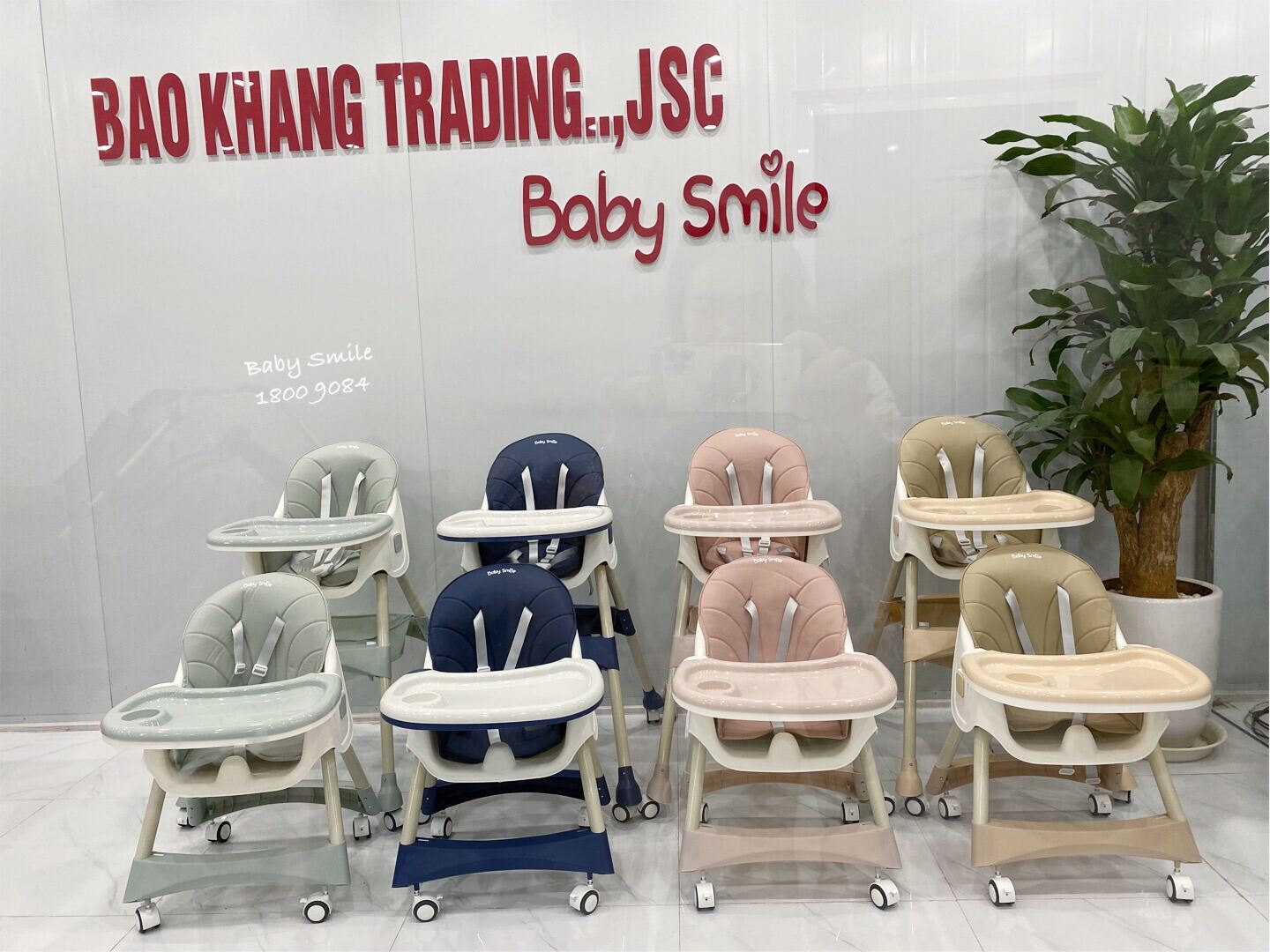 Ghế ăn dặm Baby Smile TB 521