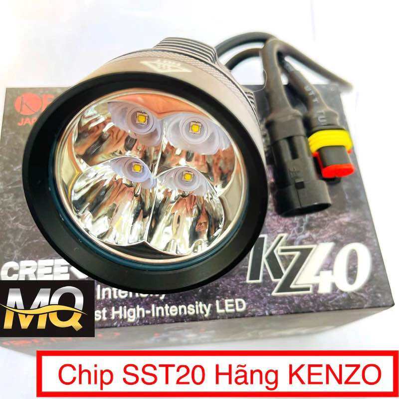TẶNG PHỤ KIỆN KHI MUA ĐÈN TRỢ SÁNG L4X (KENZO KZ40 ) CHIP SST20 CAO CẤP 40W KÍNH ÁNH TÍM , BẢO HÀNH 1 NĂM