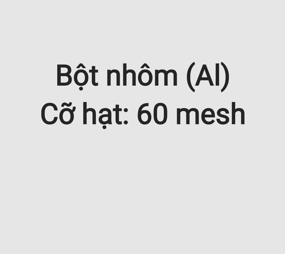 200 gam Bột màu Alumi trang trí (60 mesh)