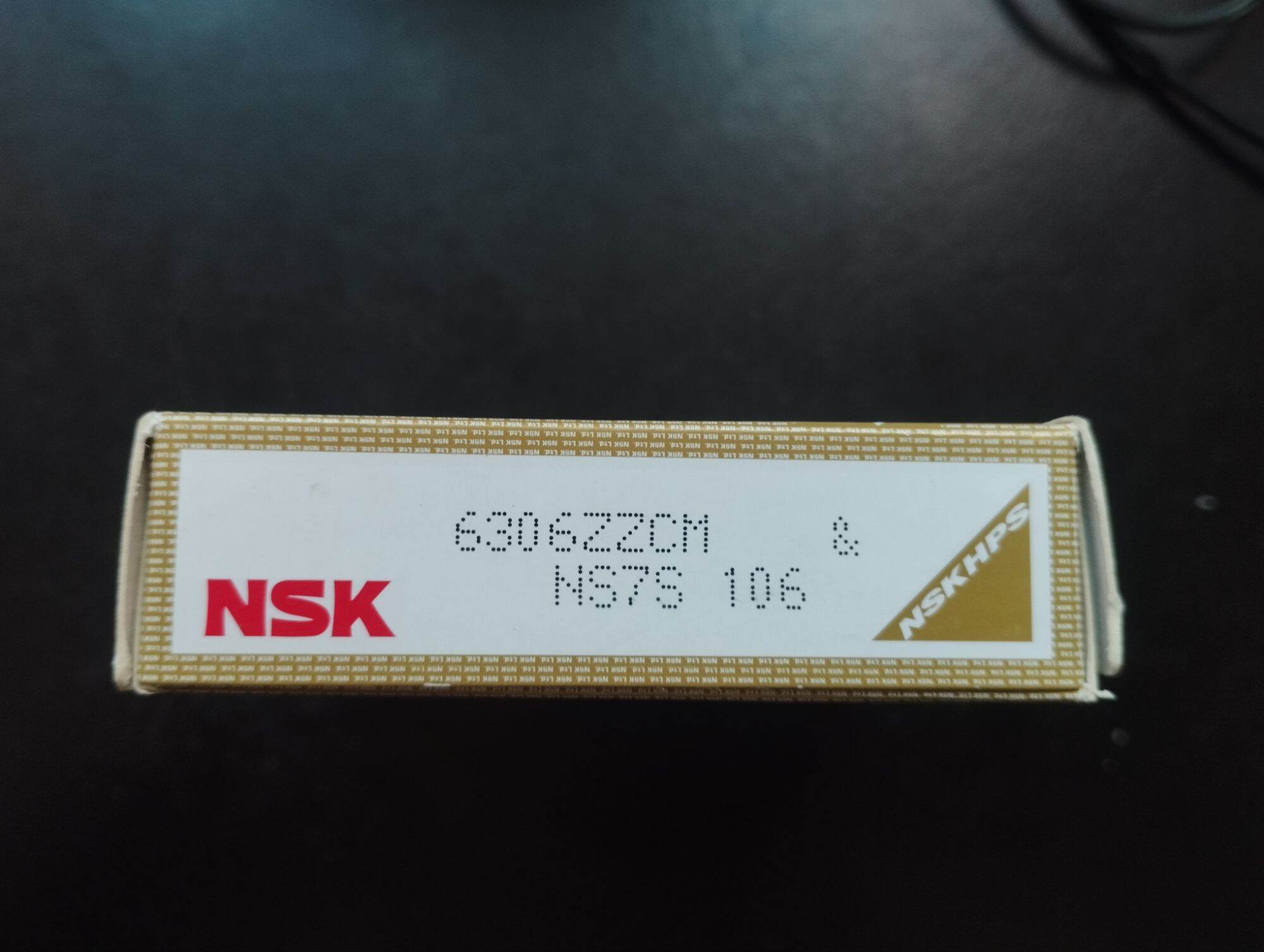 Vòng bi - bạc đạn 6306 - NSK - nắp sắt