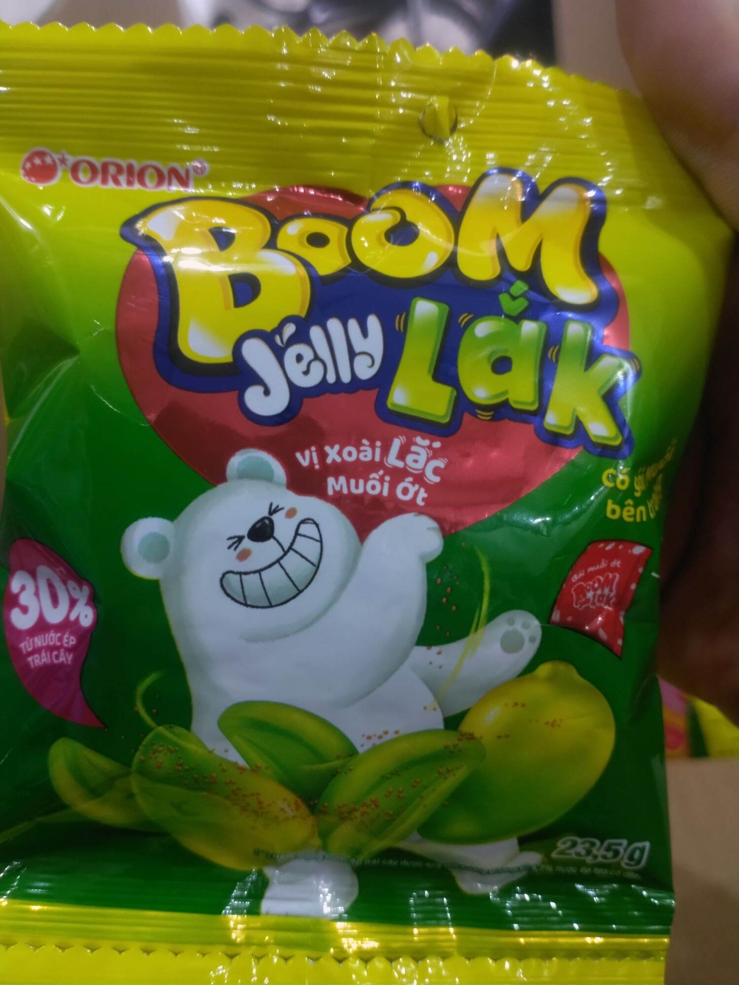 Kẹo Boom Jelly các vị gói 25g