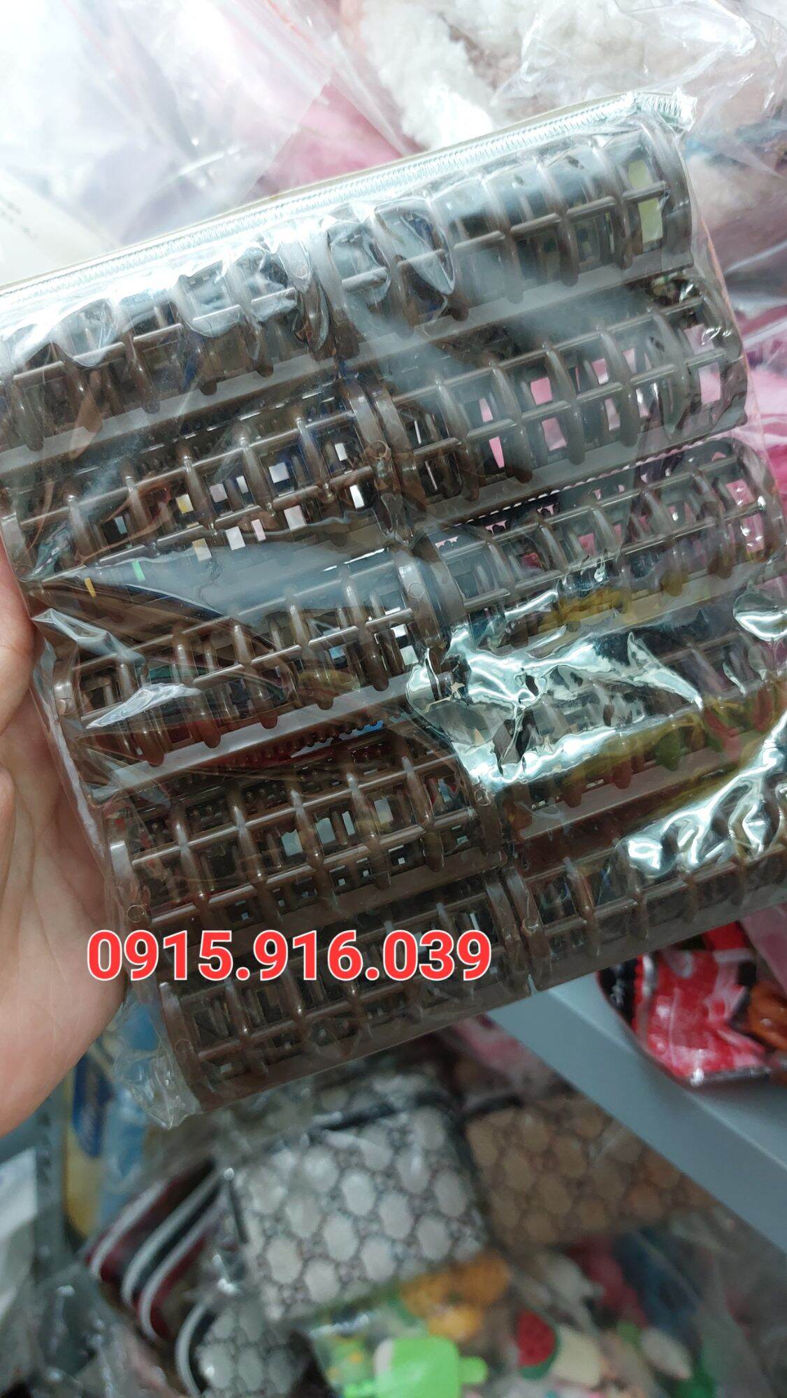 Set 10 Lô Cuốn tóc gai, lô uốn tóc