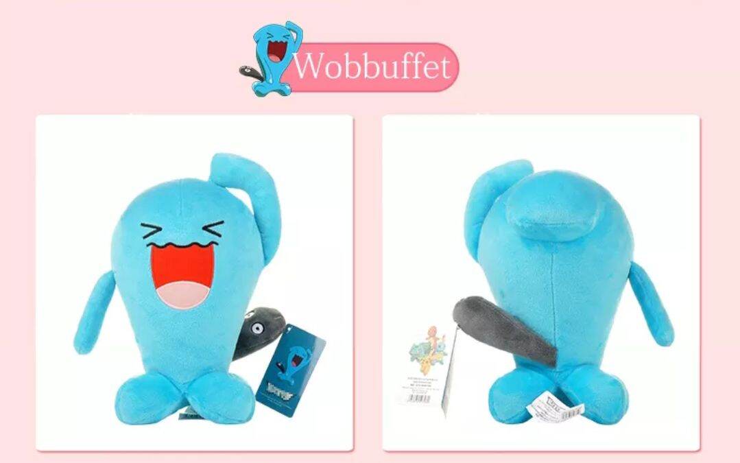 [freeship max] gấu bông pokemon wobbuffet