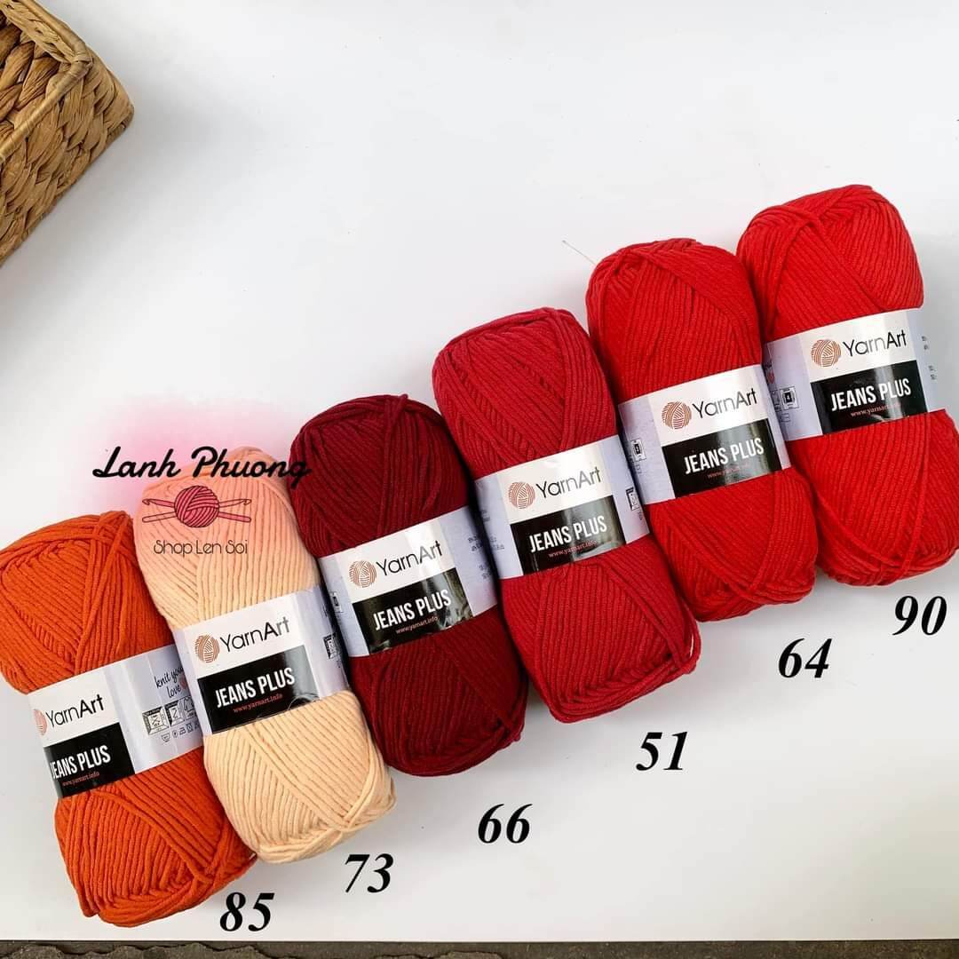 [HCM]Len Yarnart Jeans Plus 100gr Thổ Nhĩ Kỳ