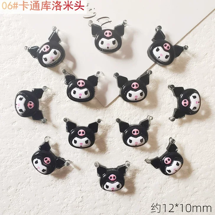 Charm nail mẫu hoạt hình