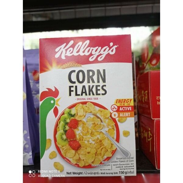 (dare 30,5,25)Ngủ cốc ăn sáng Kellogg's Corn Flakes 150g