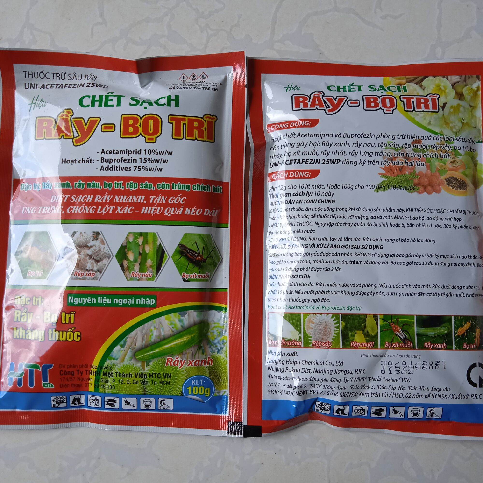 Thuốc trừ rầy rệp hại cây rầy trắng, rầy nâu, rệp sáp, bọ trĩ, bọ xít muỗi, rệp vảy, côn trùng chích hút