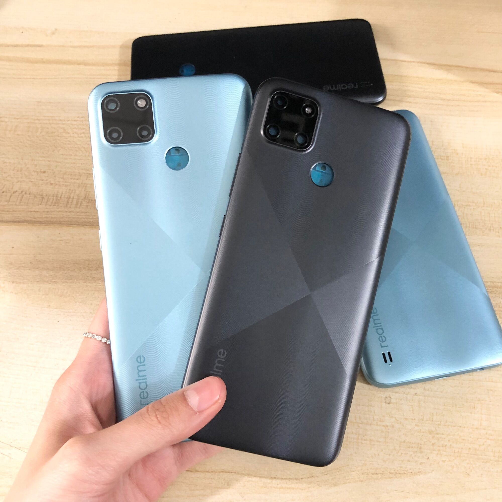 Bộ Vỏ + Sườn  Realme C21Y Zin Hàng Cao Cấp.