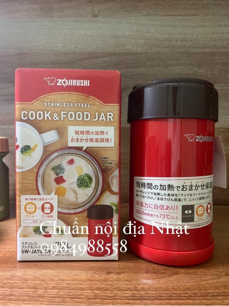 [Hàng nội địa Nhật] Bình giữ nhiệt Zojirushi 750ml SW-JA75