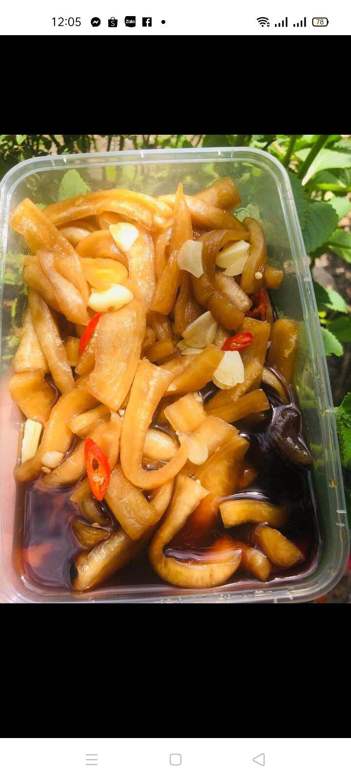 Củ cải ngâm nước tương 500g