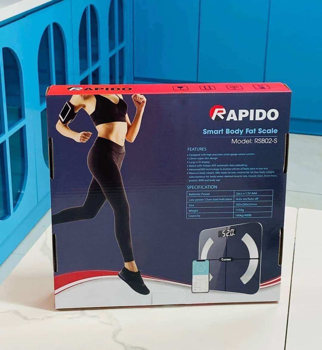 Cân sức khỏe thông minh Rapido RSB02-S (Có bluetooth)
