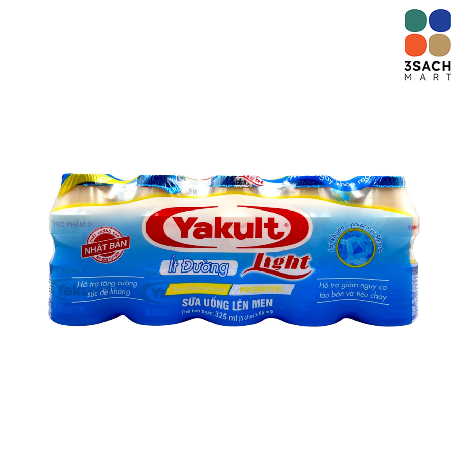 yakult ít đường 5 lốc