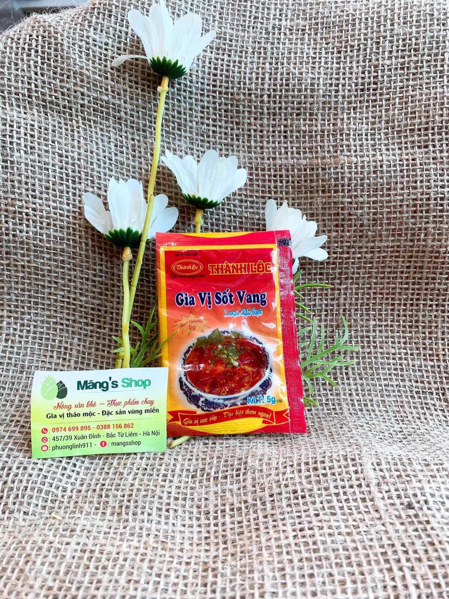Gia vị sốt vang Thành Lộc