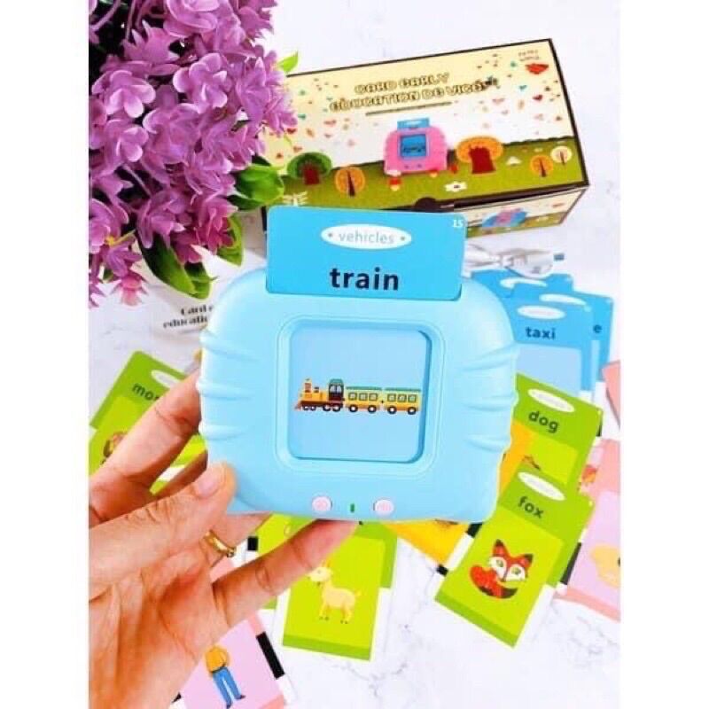Máy đọc thẻ tiếng anh cho bé 224 từ hkm enfa