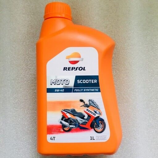 Nhớt Repsol Moto Scooter 4T 5W40 1L - dùng cho xe tay ga ( nhập khẩu TBN )