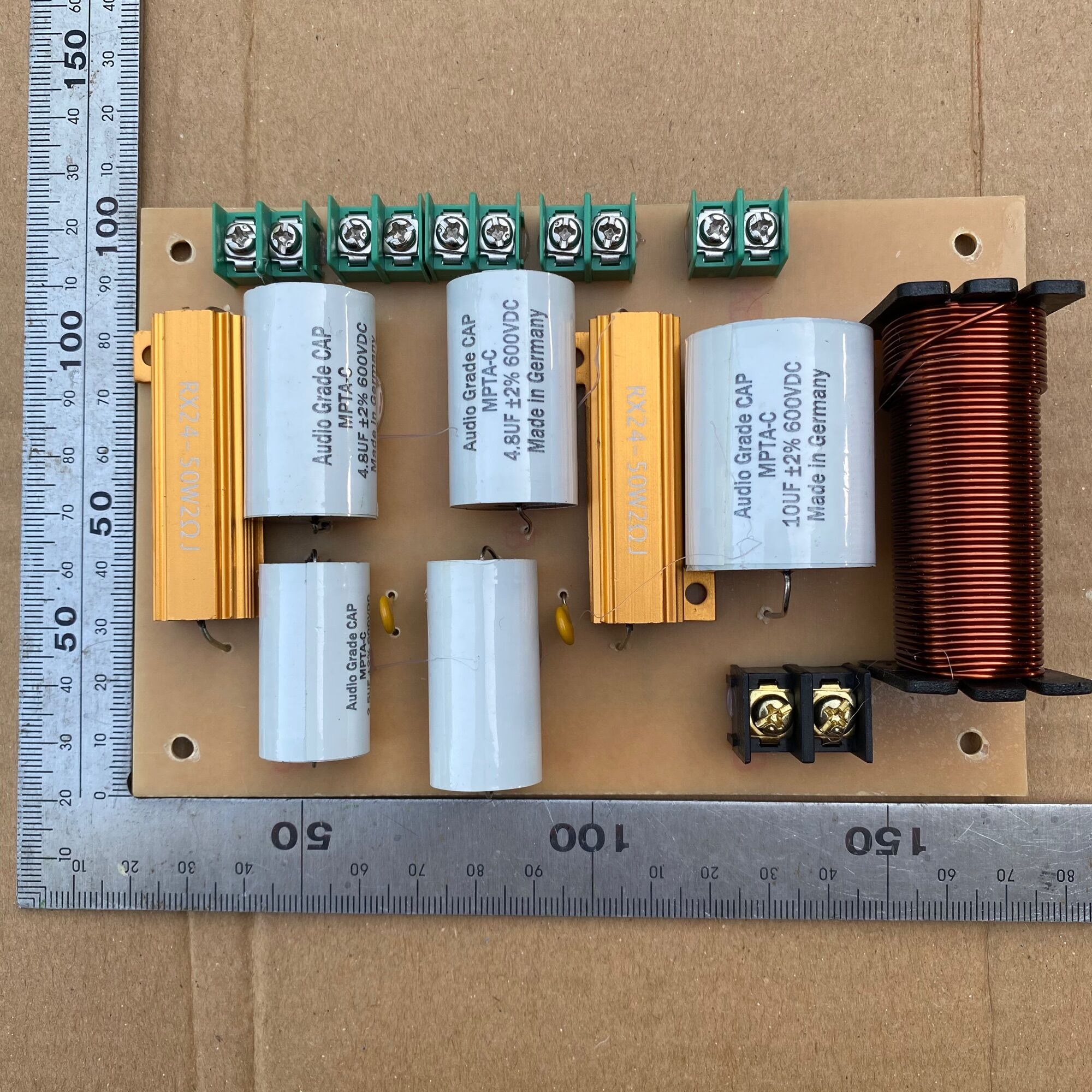 Bmb 850 Speaker Crossover with German Audio Grade Capacitors