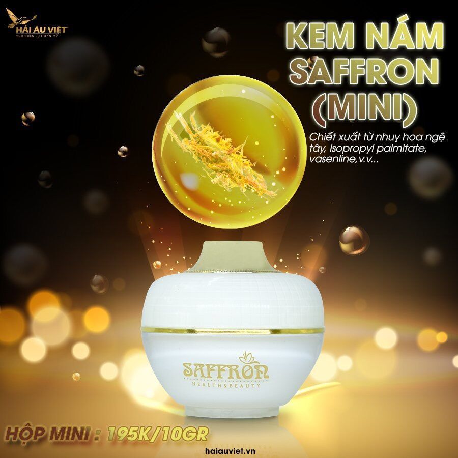Kem nám saffron tri nám.dưỡng trắng da.