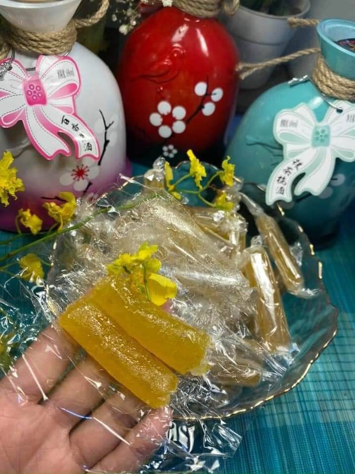 Mứt gừng sợi dẻo viên 500g