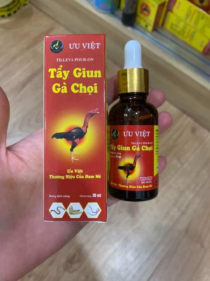 Tẩy giun cho g à 30ml