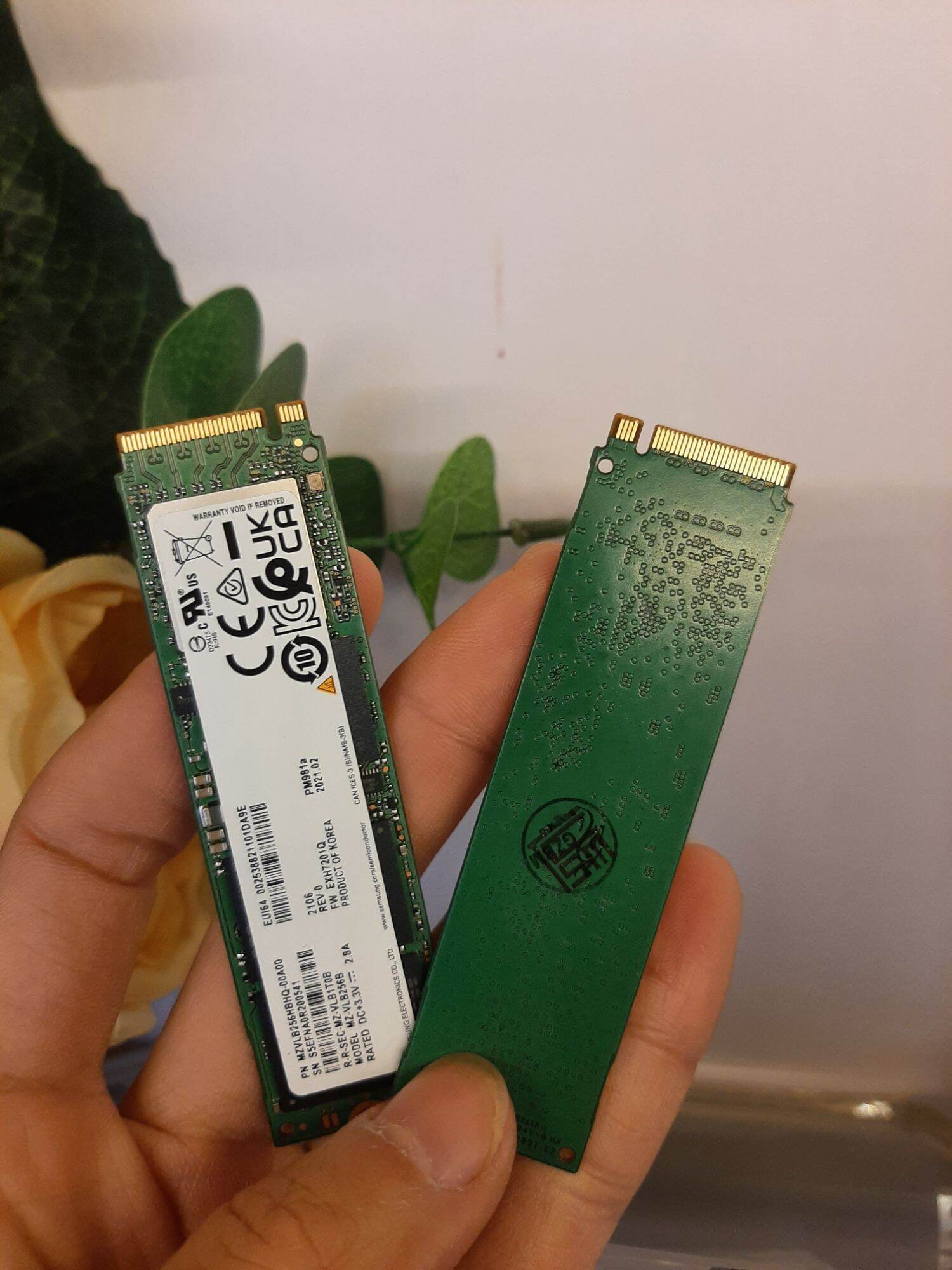 Ổ cứng SSD M2 PCIe 2280 Samsung PM981a 256GB NVMe - bảo hành 36 tháng tại Shopbig1990