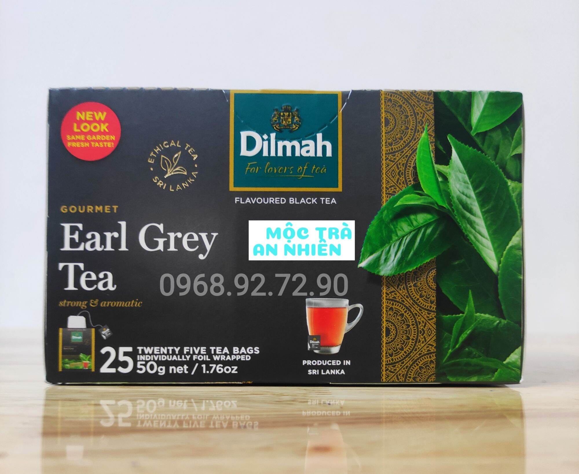 Trà bá tước dilmah earl grey mộc trà food