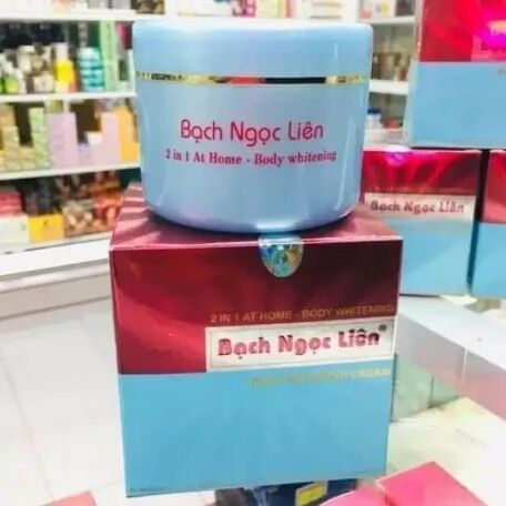 Body  trăng da siêu tốc Bạch ngọc liên